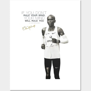 Eliud Kipchoge quote Posters and Art